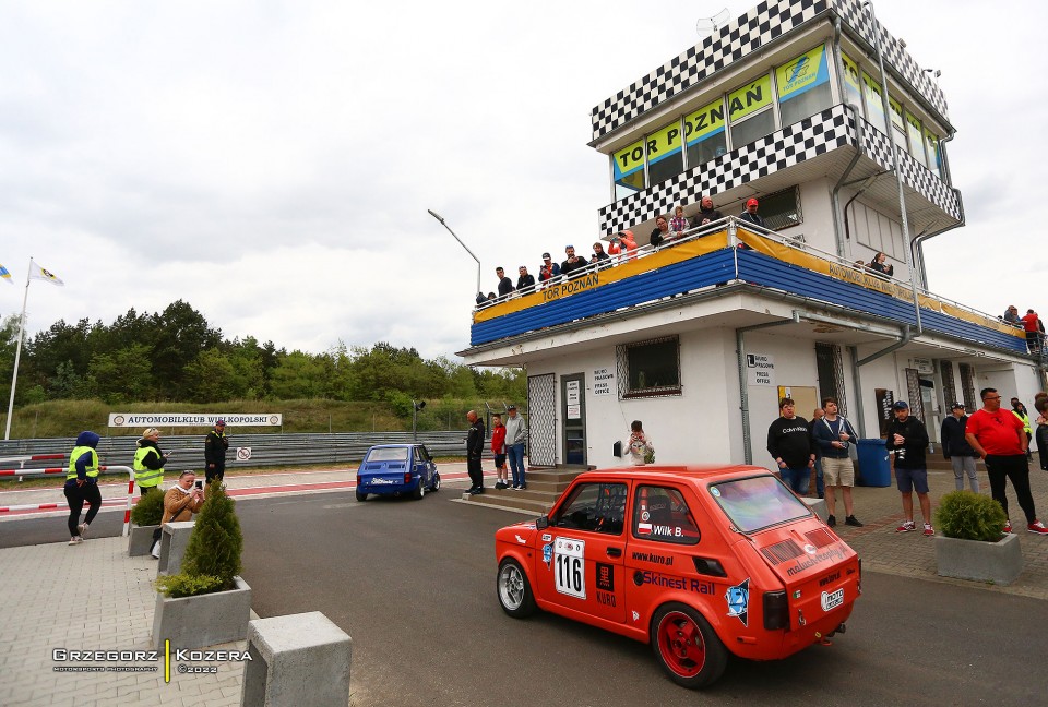 1. runda Wyścigowych Samochodowych Mistrzostw Polski 2022 - Fot. Grzegorz Kozera