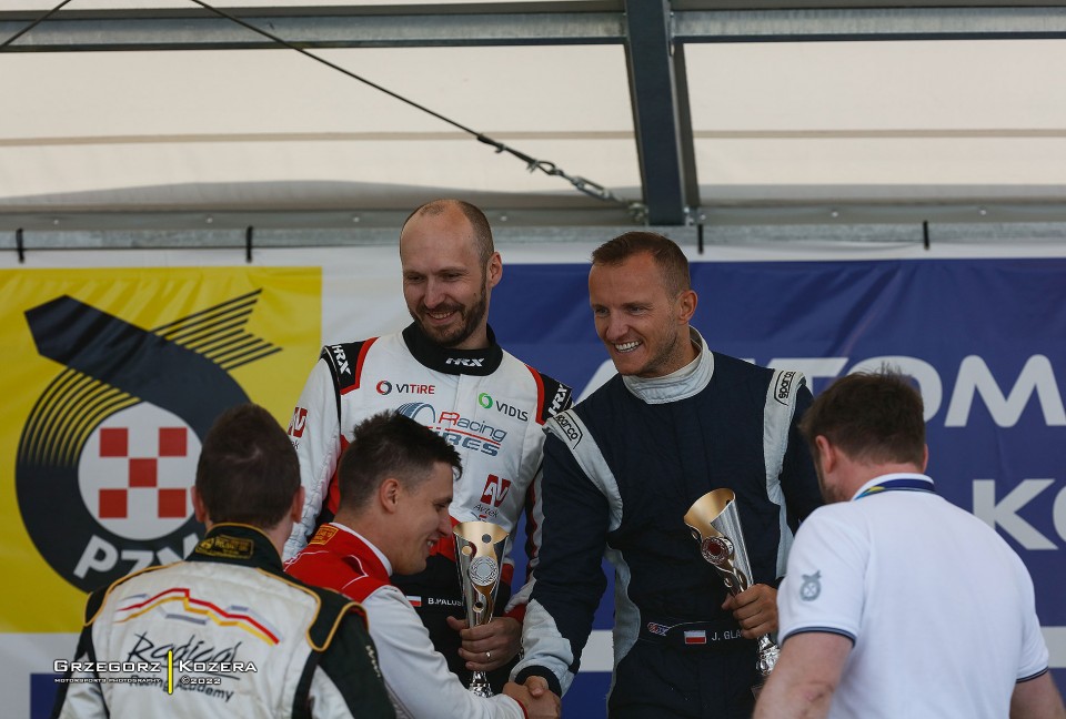 1. runda Wyścigowych Samochodowych Mistrzostw Polski 2022 - Fot. Grzegorz Kozera