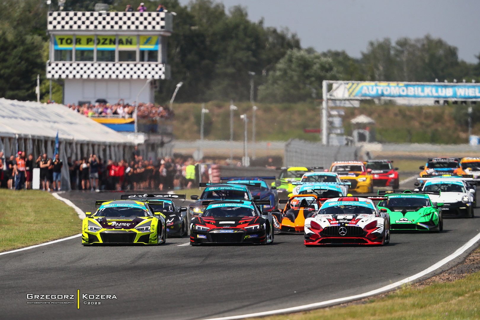 3. runda Wyścigowych Samochodowych Mistrzostw Polski 2022 - Fot. Grzegorz Kozera