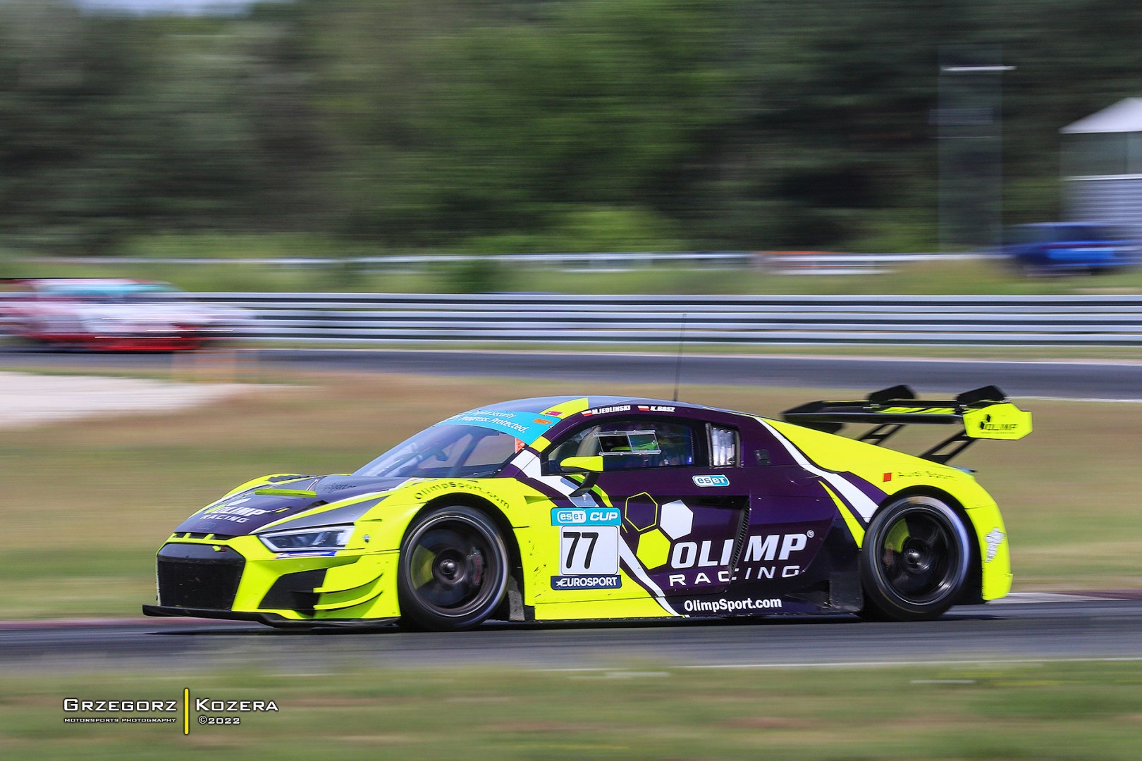 3. runda Wyścigowych Samochodowych Mistrzostw Polski 2022 - Fot. Grzegorz Kozera