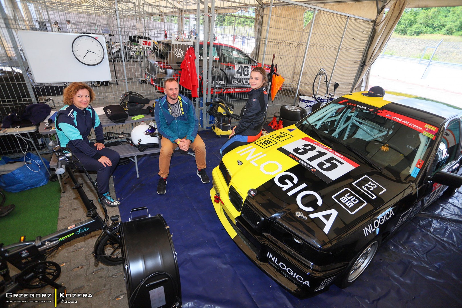 5. i 6. runda Wyścigowych Samochodowych Mistrzostw Polski 2022 - Fot. Grzegorz Kozera