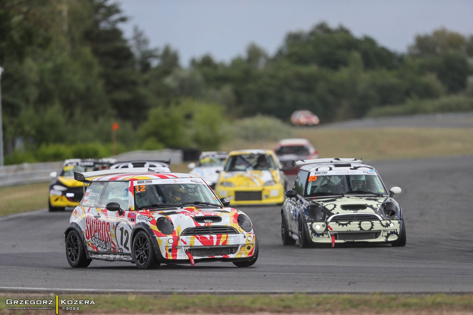 5. i 6. runda Wyścigowych Samochodowych Mistrzostw Polski 2022 - Fot. Grzegorz Kozera
