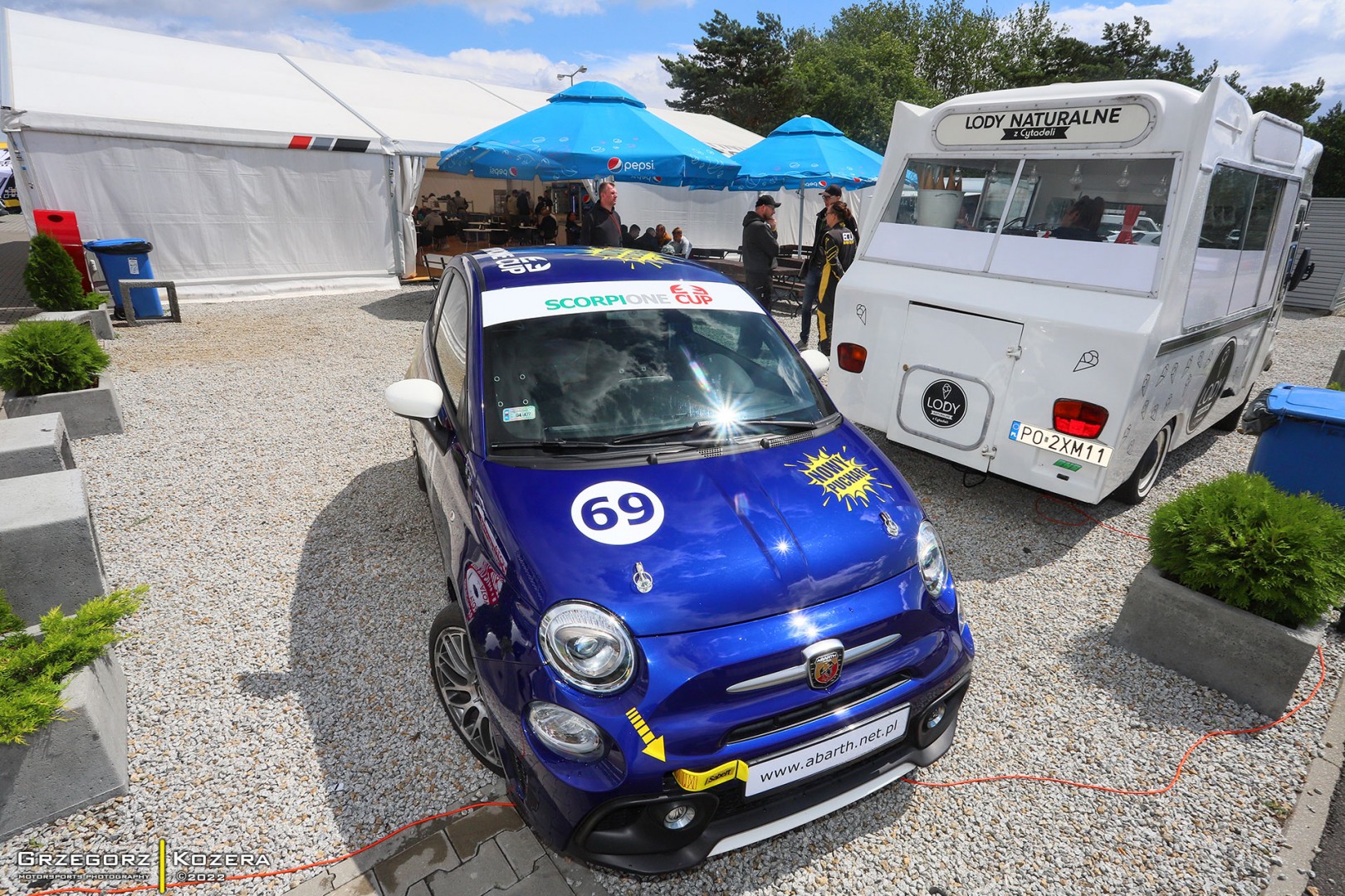 5. i 6. runda Wyścigowych Samochodowych Mistrzostw Polski 2022 - Fot. Grzegorz Kozera