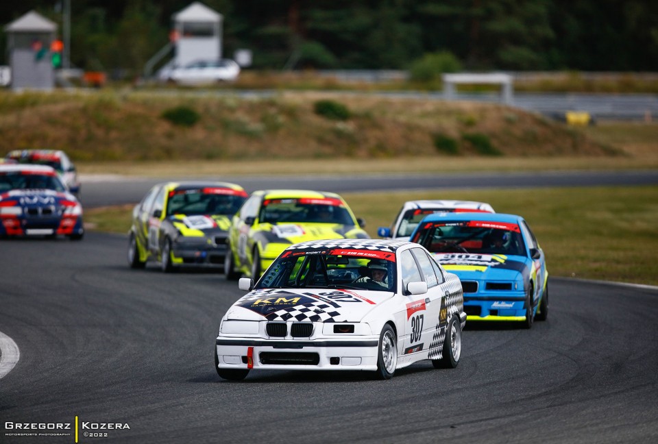 5. i 6. runda Wyścigowych Samochodowych Mistrzostw Polski 2022 - Fot. Grzegorz Kozera