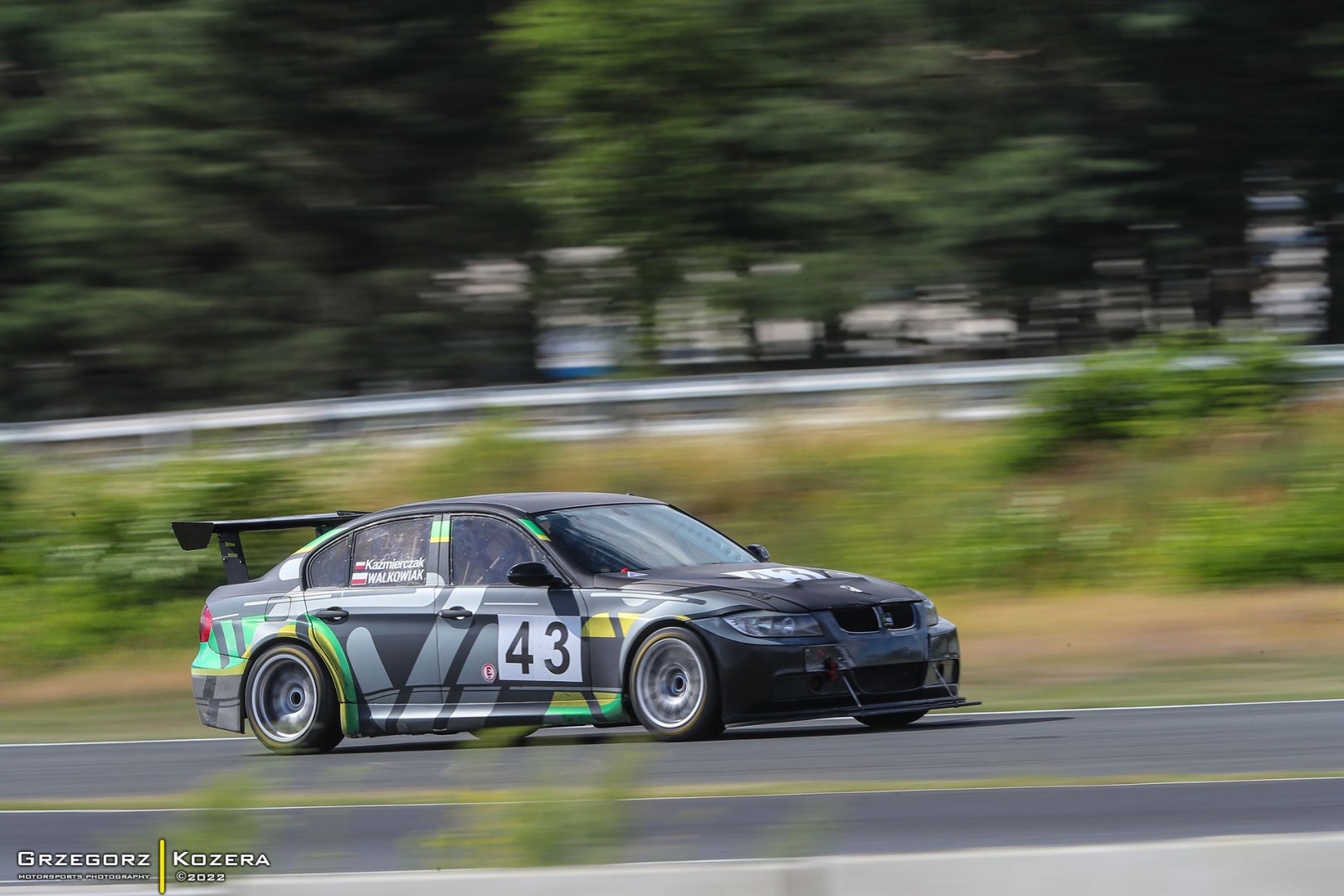 5. i 6. runda Wyścigowych Samochodowych Mistrzostw Polski 2022 - Fot. Grzegorz Kozera