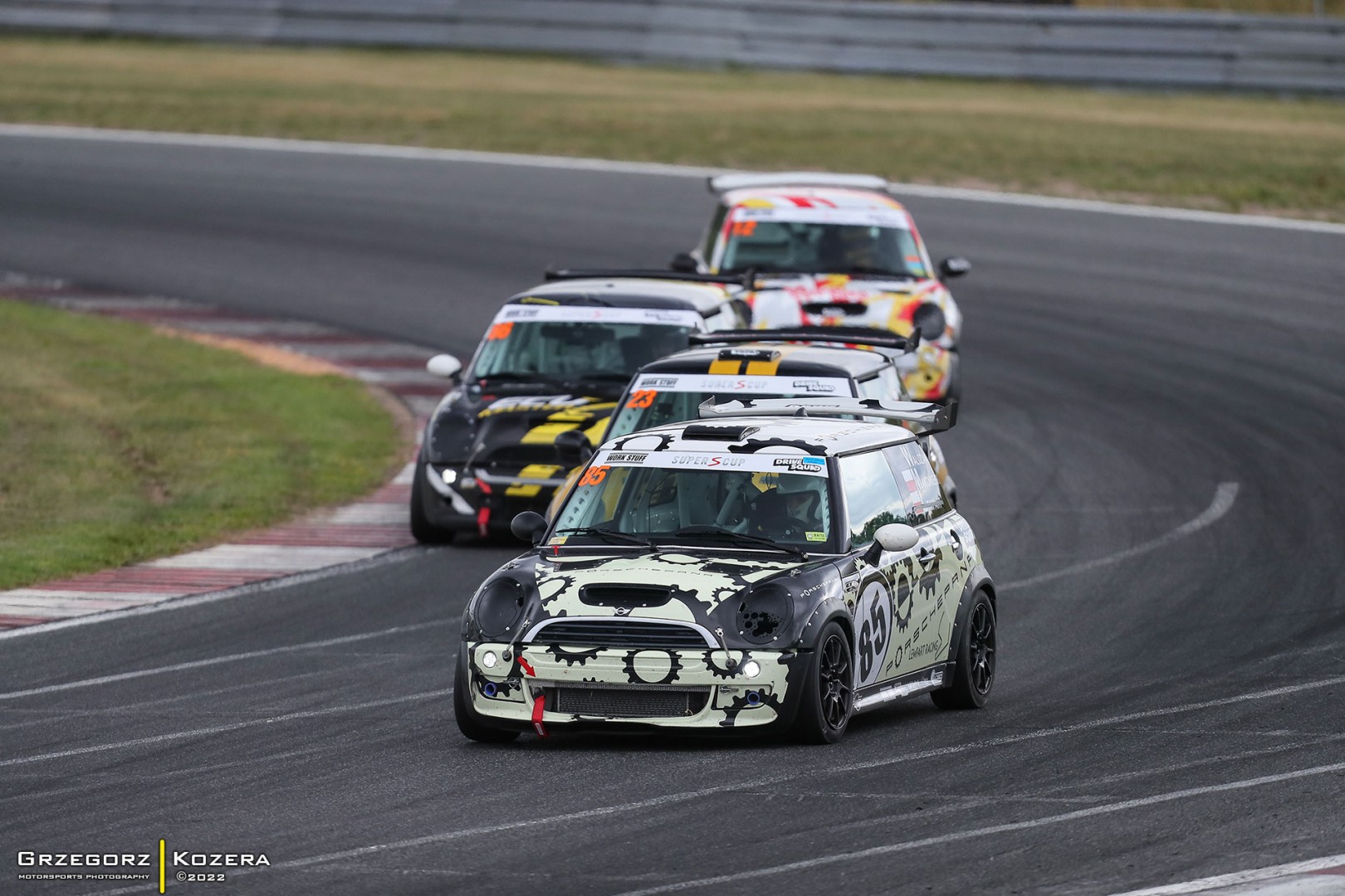 5. i 6. runda Wyścigowych Samochodowych Mistrzostw Polski 2022 - Fot. Grzegorz Kozera