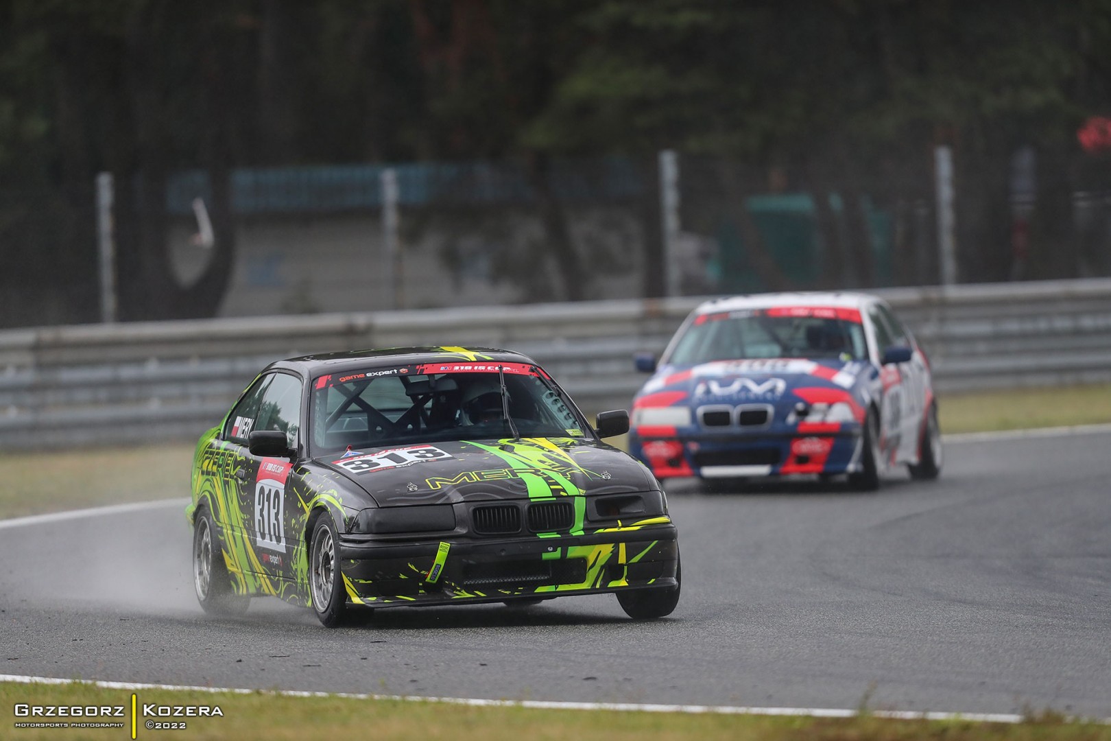 5. i 6. runda Wyścigowych Samochodowych Mistrzostw Polski 2022 - Fot. Grzegorz Kozera