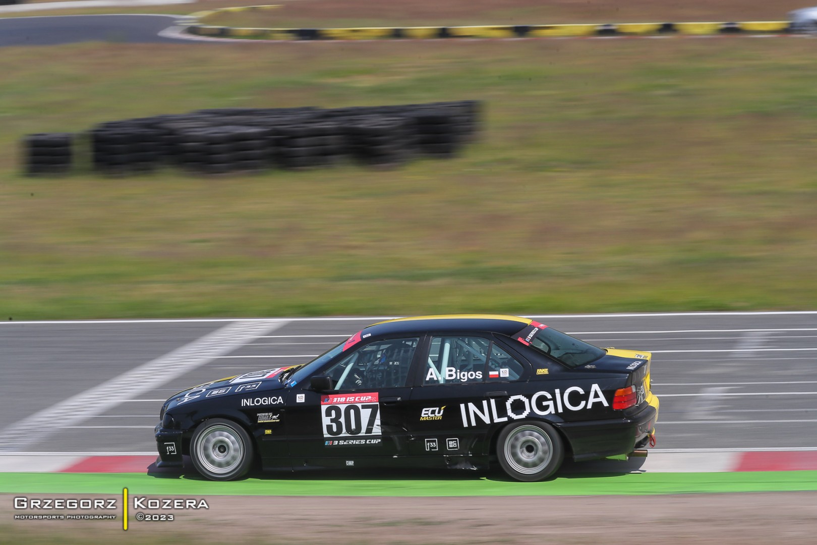 1. i 2. runda Wyścigowych Samochodowych Mistrzostw Polski 2023 - Fot. Grzegorz Kozera