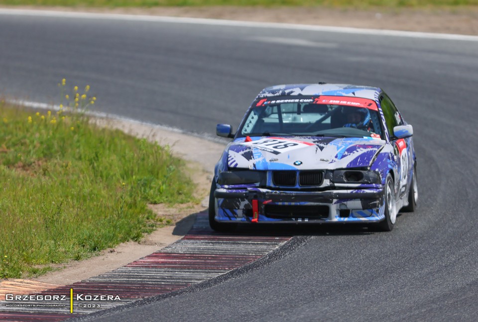 1. i 2. runda Wyścigowych Samochodowych Mistrzostw Polski 2023 - Fot. Grzegorz Kozera