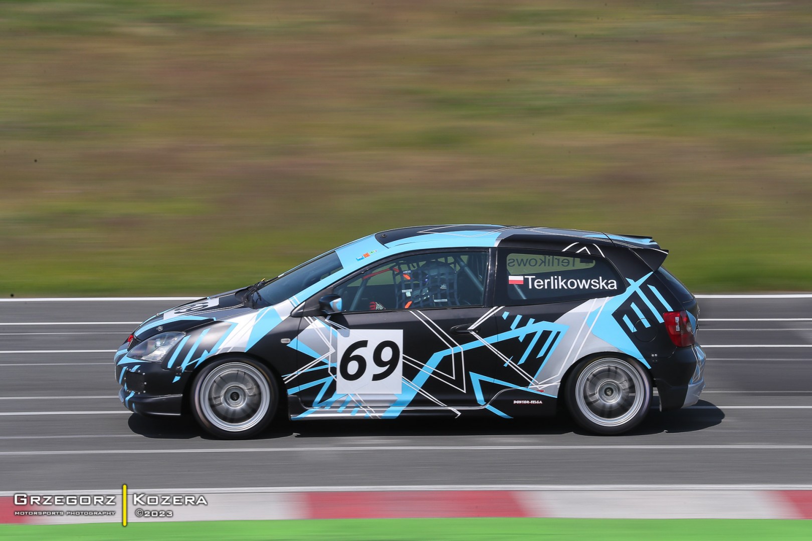 1. i 2. runda Wyścigowych Samochodowych Mistrzostw Polski 2023 - Fot. Grzegorz Kozera