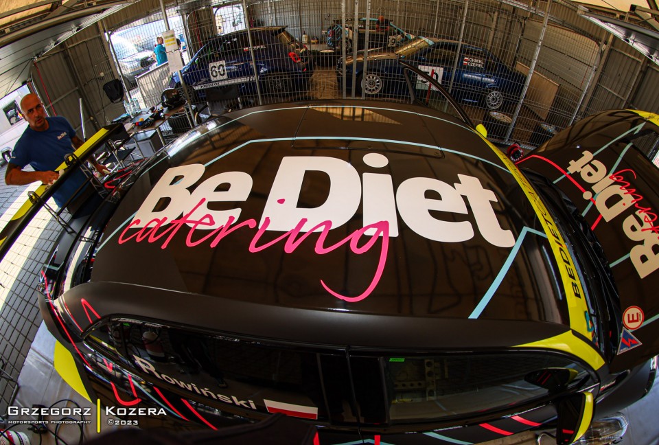 Trening przed 5. i 6. rundą Wyścigowych Samochodowych Mistrzostw Polski 2023 / 3. rundą Mistrzostw Polski Endurance - Fot. Grzegorz Kozera