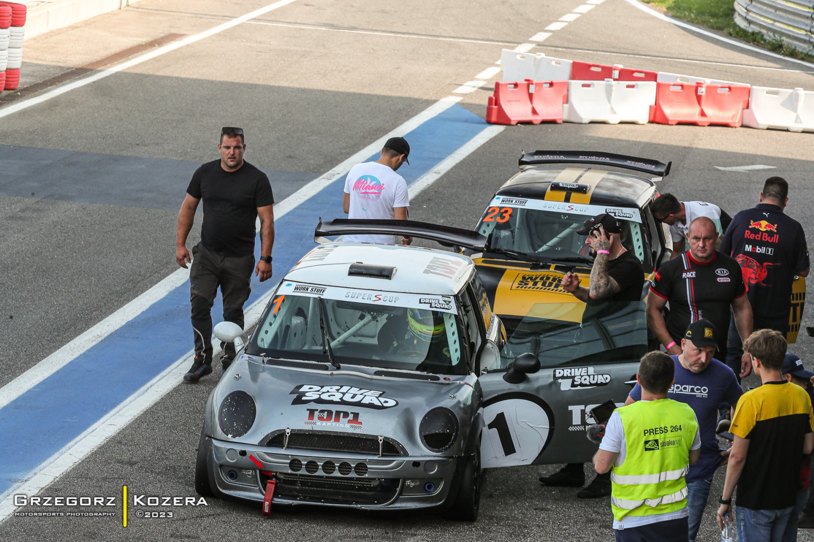 7. i 8. runda Wyścigowych Samochodowych Mistrzostw Polski 2023 - Fot. Grzegorz Kozera